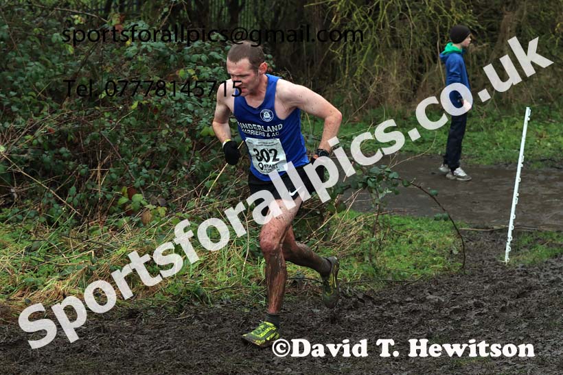 Senior mens 2023 North Eastern Cross Country Champs., Temple Park, South Shields. Photo: David T. Hewitson/Sports for All Pics